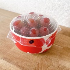 실리콘 랩 에코 다회용 주방 음식 그릇 뚜껑 덮개 밀봉 15cmx15cm, 4개, 15cm