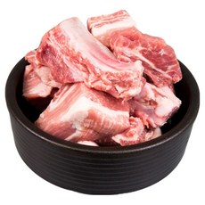 고기생각 국내산 한돈 생 돼지갈비 찜용 냉동 1kg, 2개