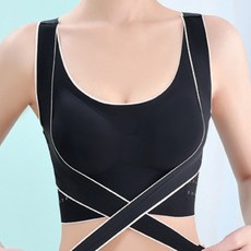 팍스홈 심리스 노와이어 크로스 보정 자세 교정 브라 패션의류/잡화/속옷/잠옷 반품 최저가 13,410원 로켓배송