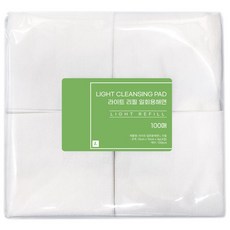 라이트 일회용해면 L 리필용 모음 클렌징 세안 스킨케어 관리실 닦토 토너팩 피부미용 일회용수건, 1개