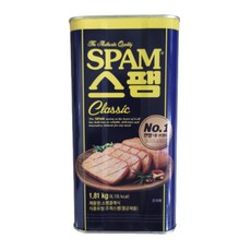 CJ 제일제당 백설 스팸 클래식 1.81kg 업소용 대용량, 4개