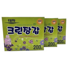 태화 위생장갑 (50매 100매 200매) X 3개, 200매 X 3개
