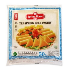 [오성식품] 춘권피 6인치 400g(190mm*50장) * 2개, 500g