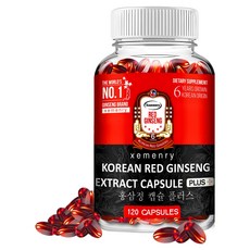 한국산 홍삼 추출물 - 고강도 효능 테스토스테론 부스터, 1개, 60정