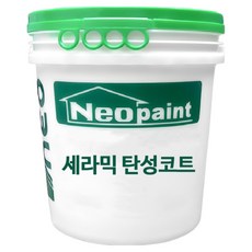네오케미칼 세라믹 탄성코트 17.5kg 결로보완 단열 내부 베란다 발코니, 비취, 세라믹 A +, 1개