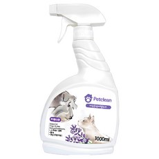 소동물 햄스터 토끼 냄새 향균 탈취제, 라벤더향, 1팩, 1L