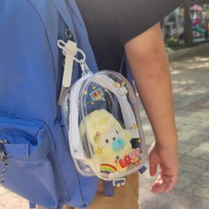 토리링 때안타 키링 파우치, 2개, 무지개