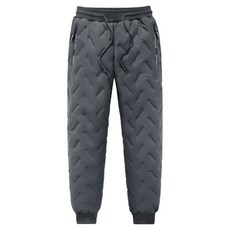 춘게엘 겨울 남녀공용 기모 패딩 바지 시보리 r012