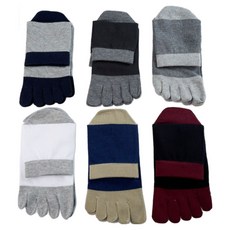 남성 발가락양말12켤레 면 땀흡수 무점예방 보풀방지