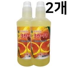 크린PB 프리미엄 골드PB 1000ml 리필형 세정제 화장실청소 욕실청소 찌든때 청소용품 + 분무기 증정 - 단디컴퍼니, 2개