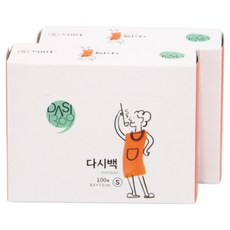 티앤씨일렉트로닉스 다시백 소, 소(S), 100개, 2세트