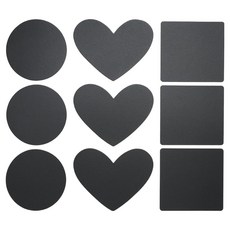 모벨릭 실리콘 스티커 논슬립 미끄럼방지 패드, 블랙, 1개