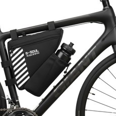 자전거 가방 물통 보관함, 1개, 블랙 black