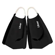 리베아르 아쿠아렉스 오리발 숏핀 프리다이빙 스노쿨링, 블랙/아이보리