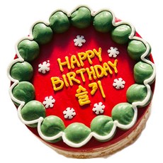 (평일 낮 12시전 주문 오늘출발) 케익팩토리 그린폼폼, 초코크림, 1개, 260g