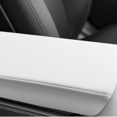 팔걸이 커버 콘솔커버 암레스트 커버 테슬라 모델Y 주니퍼 호환, 1개, 화이트