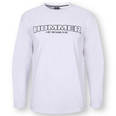 로켓그로스_험머 남성 H1 소로나 긴팔 티셔츠 화이트