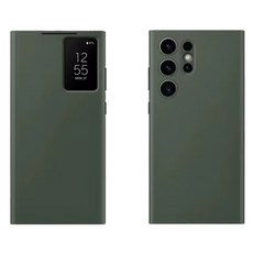 갤럭시 S23 울트라 Ultra 스마트 클리어 뷰 커버 휴대폰 케이스