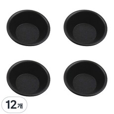 치즈타르트팬 1구 세트 테프론코팅 미니 타르트틀 오븐용 논스틱, 12개