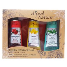 Defill Nature護手霜石榴+小蒼蘭+白茶蘆薈禮盒, 1套