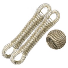 본라이프 강철 와이어 코팅 빨래줄 옥상캠핑 건조대끈, 2개, 20m