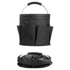 도나토르 간편 접이식 세차버킷 가방, 블랙