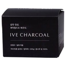 이브차콜 탈취제 실내 냄새 제거 강력한 효과 압축 숯 숲큐브, 2개, 200g