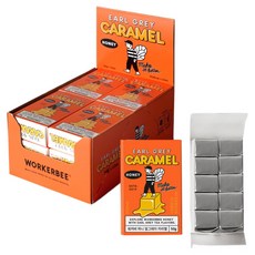 워커비 얼그레이 꿀카라멜 (12개) 사무실 교회 학생 학교 간식, 12개, 50g