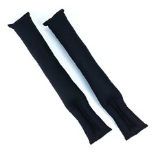 자동차 차량용 틈새쿠션 사이드쿠션 틈새막이 악세사리 스웨이드, 2개, 블랙
