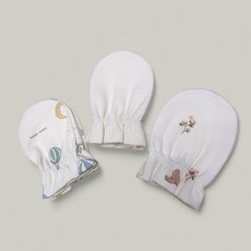 소라네 무형광 오가닉손싸개3세트