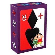 짱구는못말려 핸더랜드 굉장해 엄청나 트럼프 카드 굿즈 정품, 1개