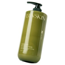 香氛身體乳 綠色花香, 1瓶, 1L