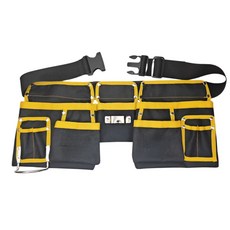 tinduo 공구 벨트 가방 툴 작업 파우치 목공용 전기공용 방수 600D 작업 공구 가방, 1세트