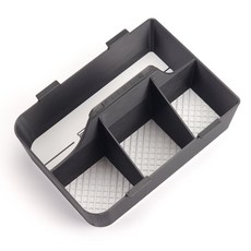 핏콘 PV5 콘솔 트레이 박스 차량용 수납함 익스텐션, 2. 화이트_블랙