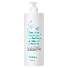 아요델 순결한 질경초 어성초 락토퓨어 여성청결제 1 000ml + 1회용 파우치 20개, 1000ml, 1개