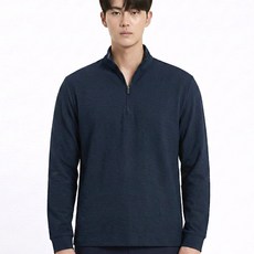 콜핑 남성 하이쿨 시원 속건성 지지미 등산 긴팔 반집업 티셔츠
