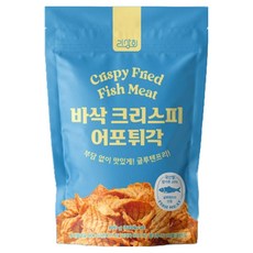 리상회 바삭 크리스피 어포튀각 글루텐 프리 꾸이꾸이 맥주안주, 1개, 100g