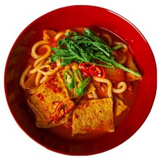 꿍스 김치 어묵 우동 450g 얼큰한 김치나베 밀키트, 1개