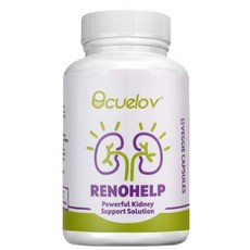 Bcuelov 신장 지원 보충제 콩팥 기능 건강 크레아티닌 수치와 사구체 여과를 촉진하는 강력한 천연 콩팥 건강 영양제, 60캡슐, 1개, 60정
