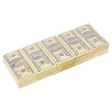 재미있는 달러패턴 피크닉 일회용 냅킨 휴대용 페이퍼 소품, 1팩, 1개, 1개