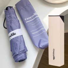 크로커다일 카본 초경량 104g 3단 케이스 우산