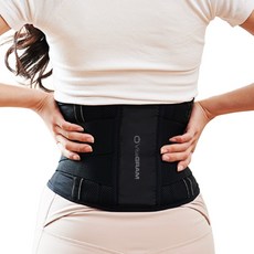 비타그램 수동식 정형용 견인장치 허리 보호대, 2개