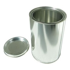 페인트마트 상품코드1LT-0001 원형캔 공캔 1리터 1개라도 주문가능 1리터 깡통 철캔 뚜껑포함, 1개