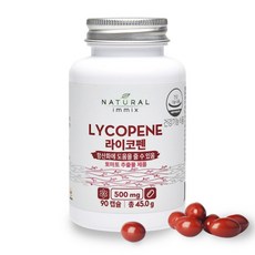 NATURAL immix 番茄红素膠囊 45g, 90顆, 1組