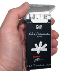 [오씨비] OCB 울트라 슬림 스틱필터 직경5.8mm 120pc, 2개, 블랙