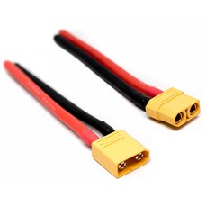 P99 XT90케이블 암수한쌍 커넥터 플러그 RC 배터리 드론 멀티콥터, 1개