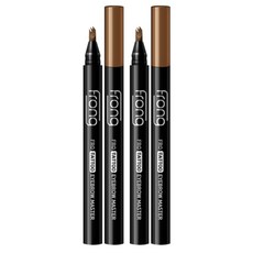 1+1 프롱 프로 타투 아이브로우, 네추럴브라운+네추럴브라운, 1개