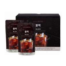 카페베네 커피파우치 블랙, 190ml, 30개