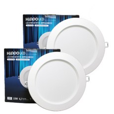 7스토어히포 방습 6인치 7인치 겸용 15W 방습 다운라이트 * 2ea, 주광색