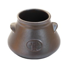 토황토 목좁은 내열 좌훈용기/ 약탕기 좌훈그릇 게르마늄황토 내열도기 건식 습식 훈식 활용